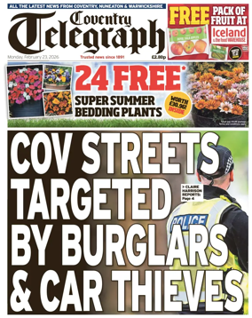 Cover of Coventry Telegraph