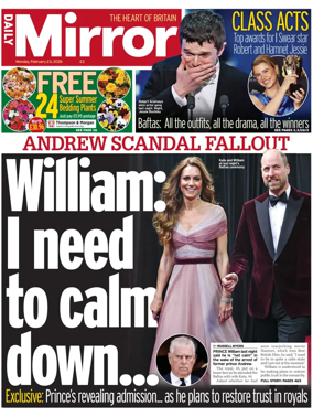 Cover of Daily Mirror