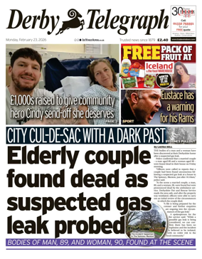 Cover of Derby Telegraph