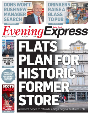 Cover of Evening Express