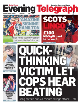 Cover of Evening Telegraph (First Edition)