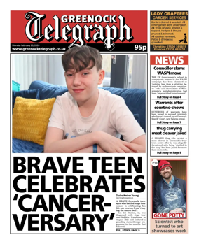 Cover of Greenock Telegraph