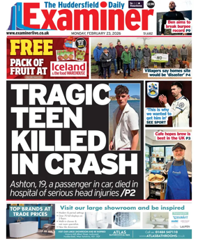 Cover of Huddersfield Daily Examiner