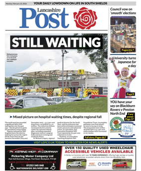 Cover of Lancashire Evening Post