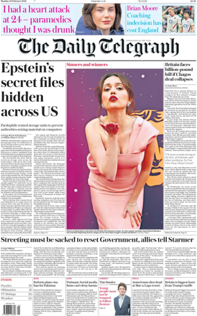 Cover of The Daily Telegraph