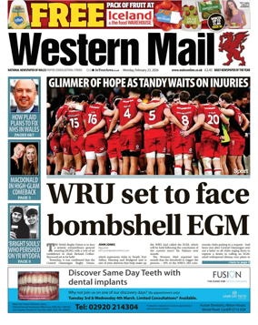 Cover of Western Mail