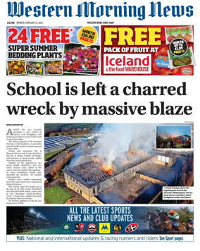 Cover of Western Morning News