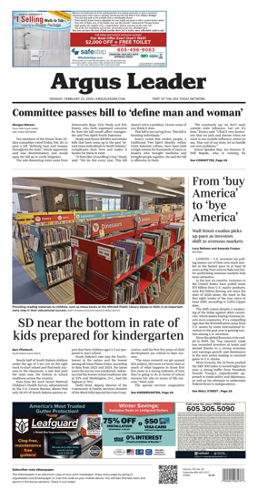 Cover of Argus Leader