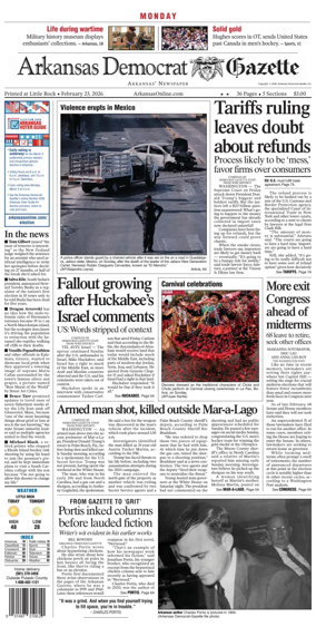 Cover of Arkansas Democrat-Gazette