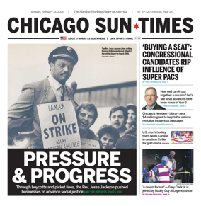 Cover of Chicago Sun-Times