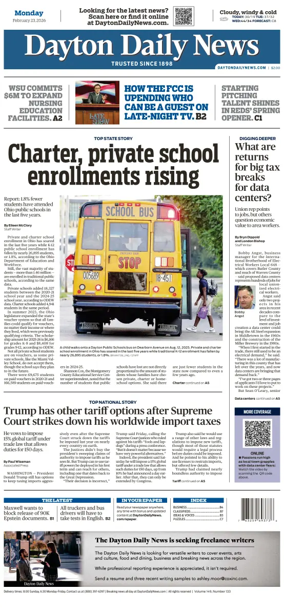 Cover of Dayton Daily News