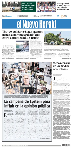 Cover of El Nuevo Herald
