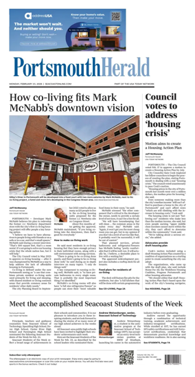 Cover of Portsmouth Herald