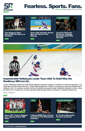 Cover of Stadium Rant