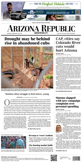 Cover of The Arizona Republic
