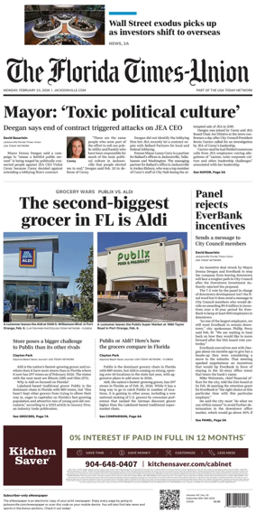 Cover of The Florida Times-Union