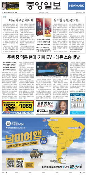Cover of The Korea Daily