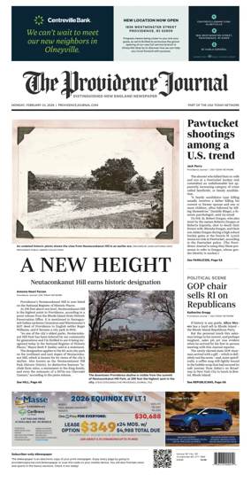 Cover of The Providence Journal