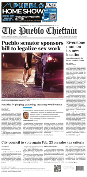 Cover of The Pueblo Chieftain