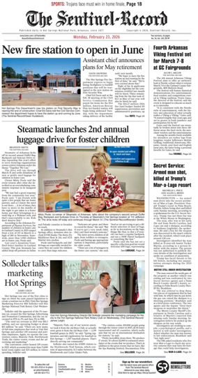 Cover of The Sentinel-Record