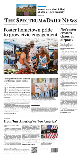 Cover of The Spectrum & Daily News