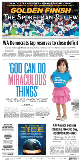 Cover of The Spokesman-Review (Spokane)