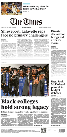 Cover of The Times (Shreveport)