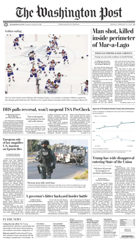 Cover of The Washington Post