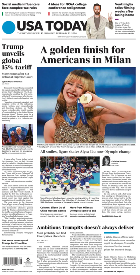 Cover of USA TODAY US Edition