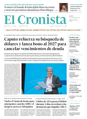 Cover of El Cronista
