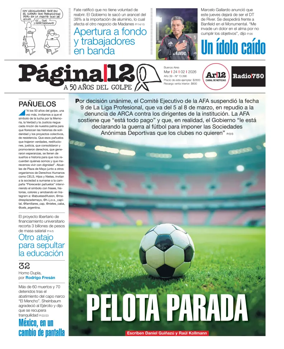 Cover of Pagina 12