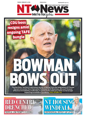 Cover of NT News