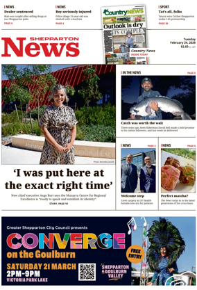 Cover of Shepparton News