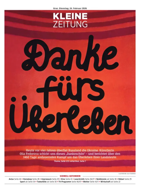 Cover of Kleine Zeitung Steiermark