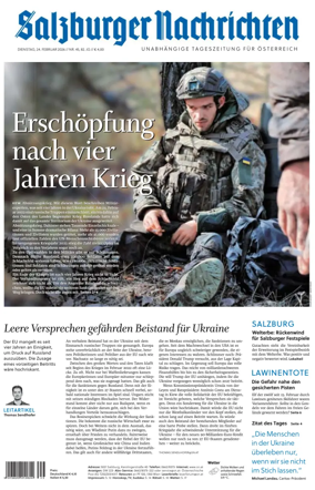 Cover of Salzburger Nachrichten