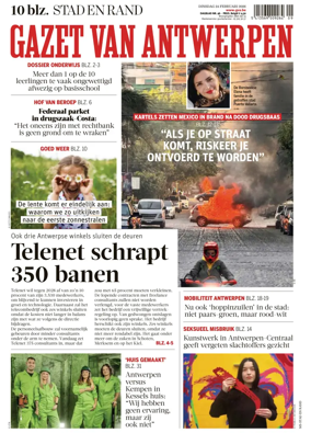 Cover of Gazet van Antwerpen Stad en Rand