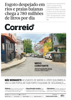 Cover of Correio da Bahia