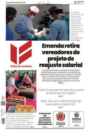 Cover of Folha de Londrina