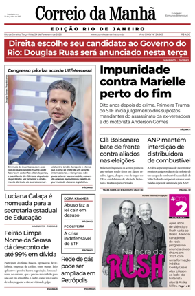 Cover of Jornal Correio da Manha