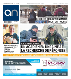 Cover of Acadie Nouvelle