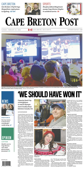Cover of Cape Breton Post