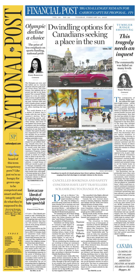 Cover of National Post - (Latest Edition)