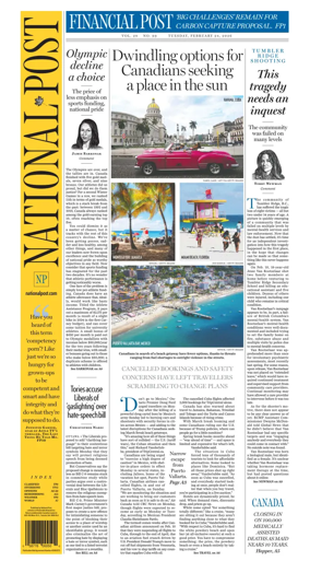 Cover of National Post - (National Edition)