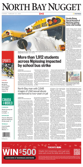 Cover of North Bay Nugget