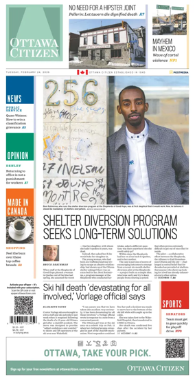 Cover of Ottawa Citizen