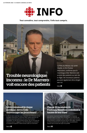 Cover of Radio-Canada Info