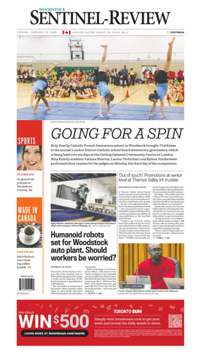 Cover of Sentinel-Review (Woodstock)