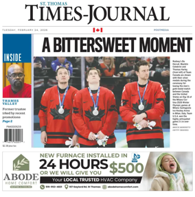 Cover of St. Thomas Times-Journal