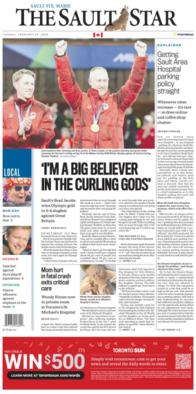 Cover of The Sault Star