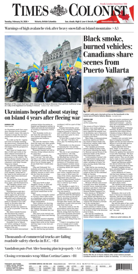 Cover of Times Colonist